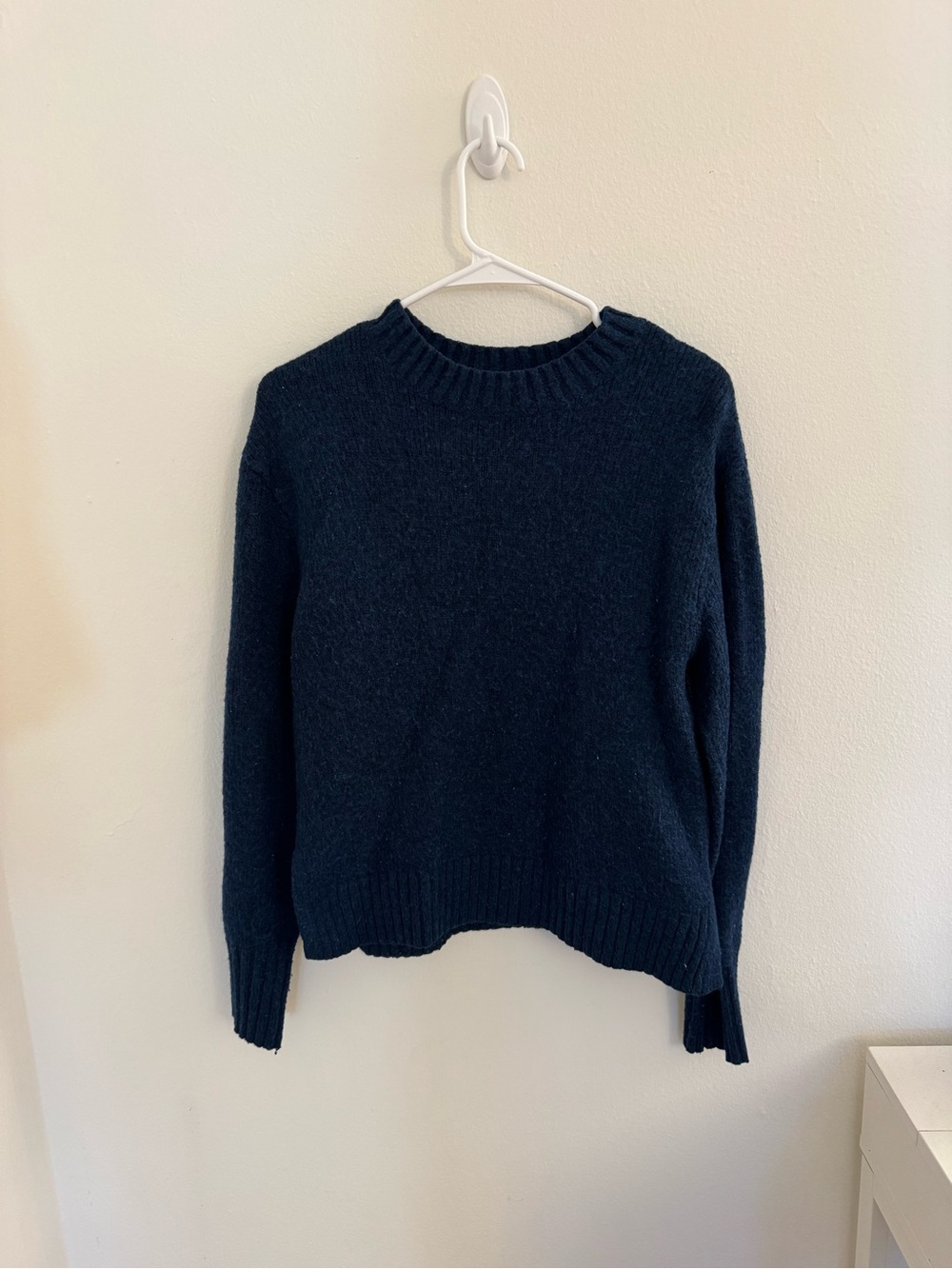 H&M Navy Crewneck Sweater — Size S